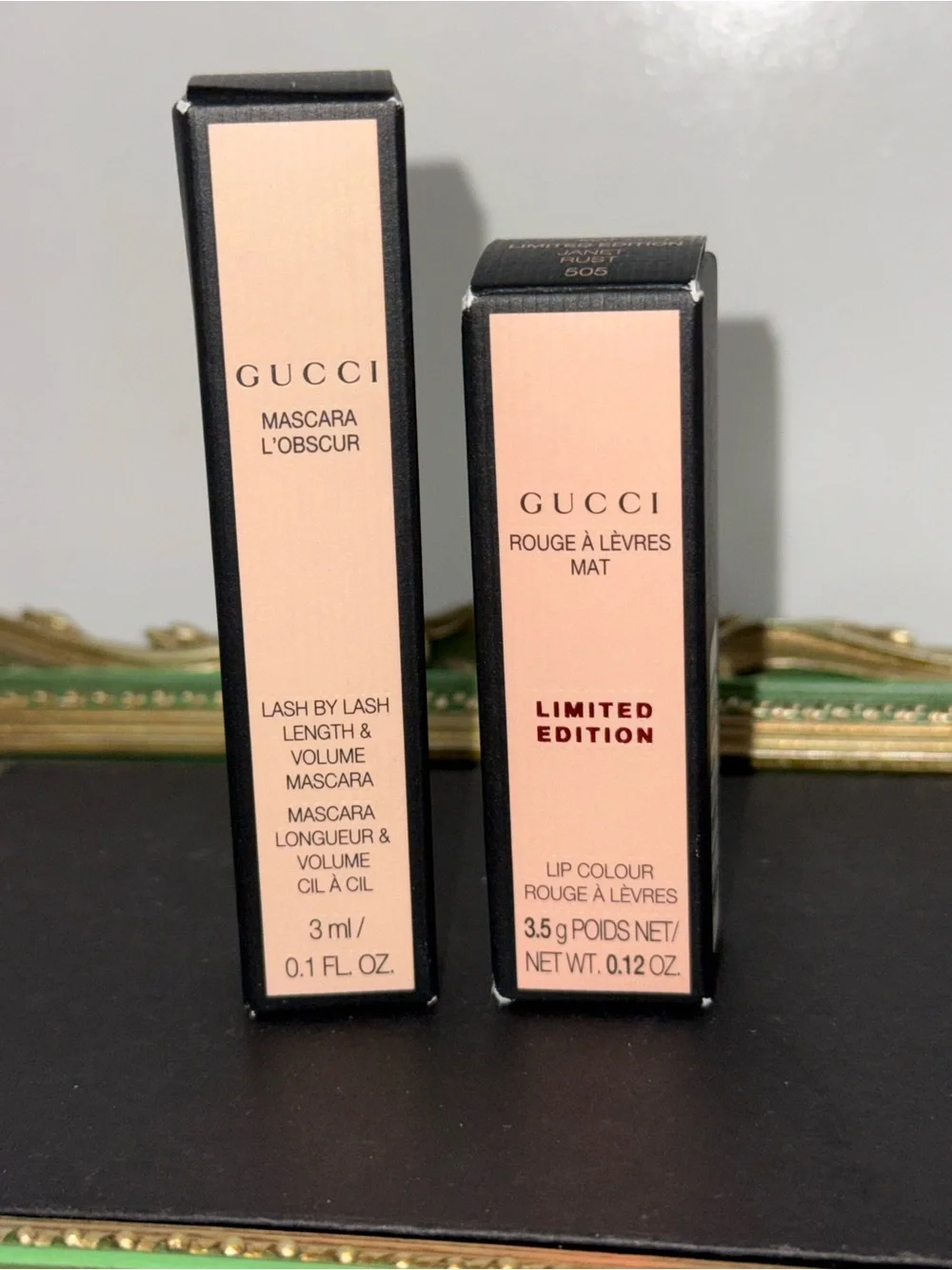 Gucci Lipstick & Mini Mascara